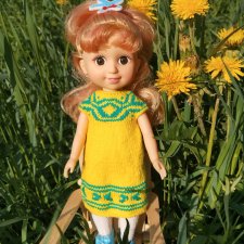 Одуванчиковое платье