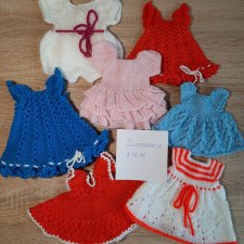 Вязаная одежда для кукол Mia