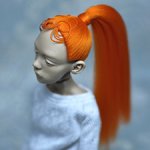 Парик на Птичку Лору и подобные головушки