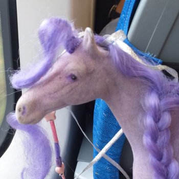 Лошадь из блошки