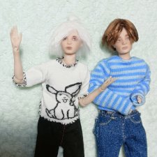 Продаю сразу двух парней 1/12 от Натальи Петровой