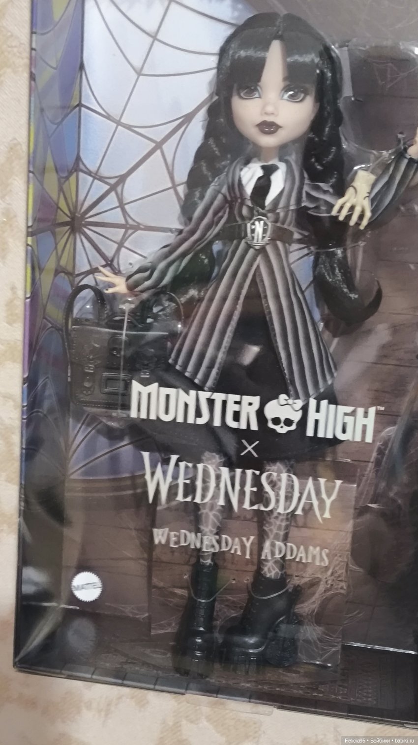 Monster high Wednesday. Моя первая МХ (фото 3)