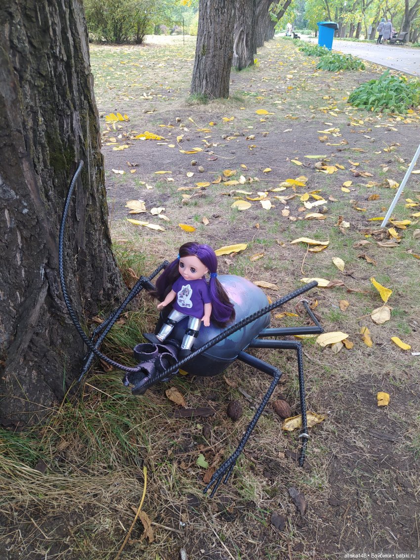 Ботанический сад в сентябре. Или первая прогулка Аси