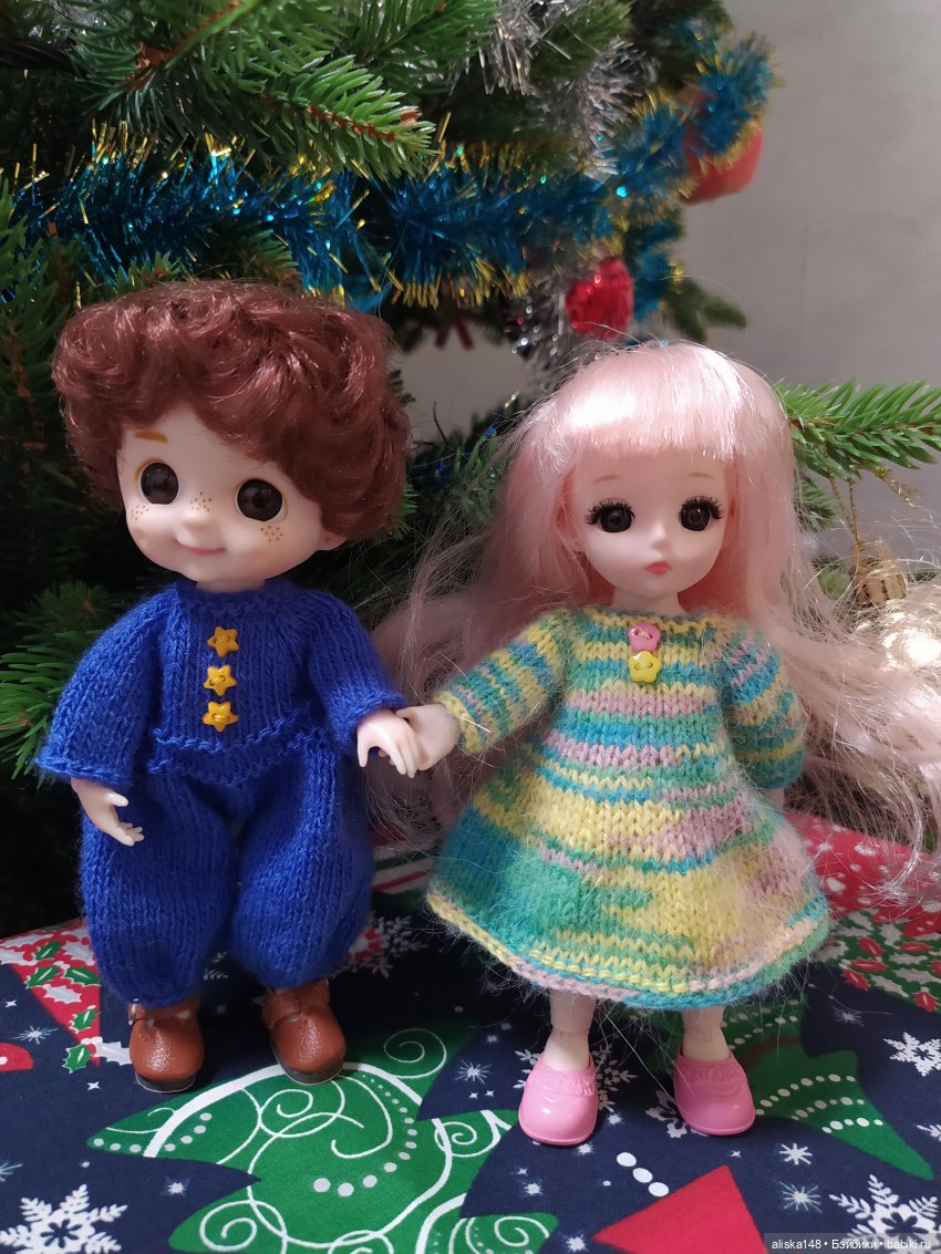 Тусовка под ёлкой — Куклы Baboliy (Баболи (фото 3)