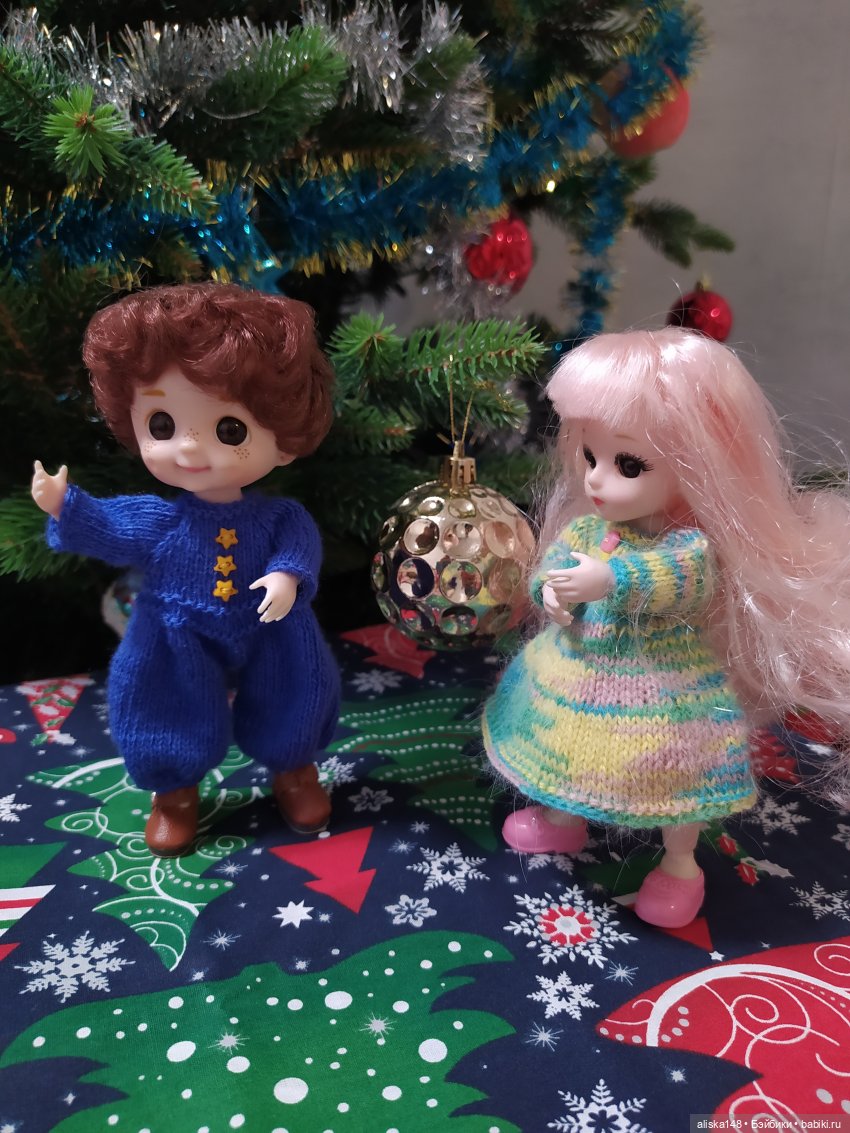 Тусовка под ёлкой — Куклы Baboliy (Баболи (фото 7)