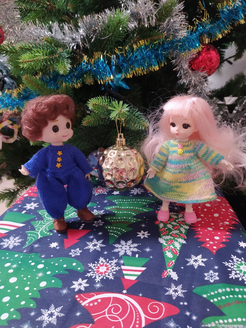 Тусовка под ёлкой — Куклы Baboliy (Баболи (фото 4)