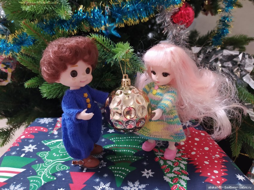 Тусовка под ёлкой — Куклы Baboliy (Баболи (фото 5)