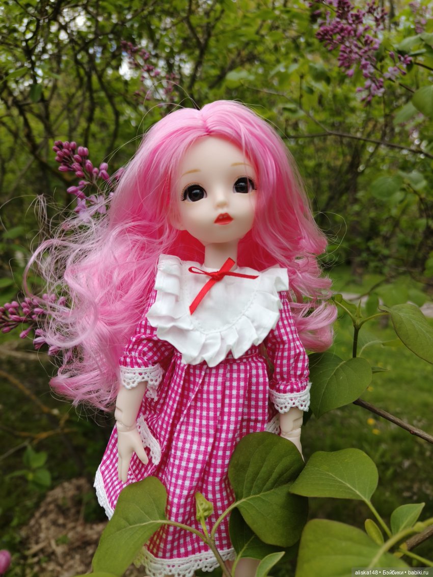 Цветы и куклы. ЛюПин и Алия