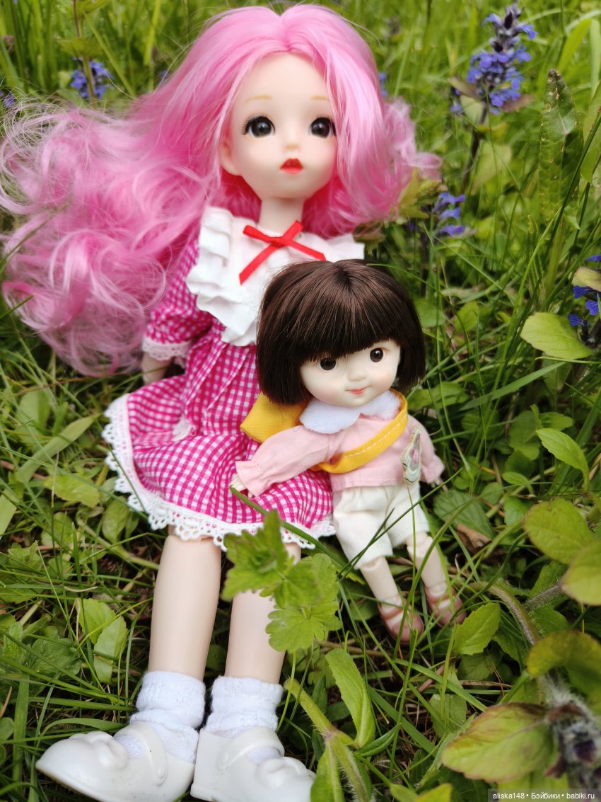 Цветы и куклы. ЛюПин и Алия