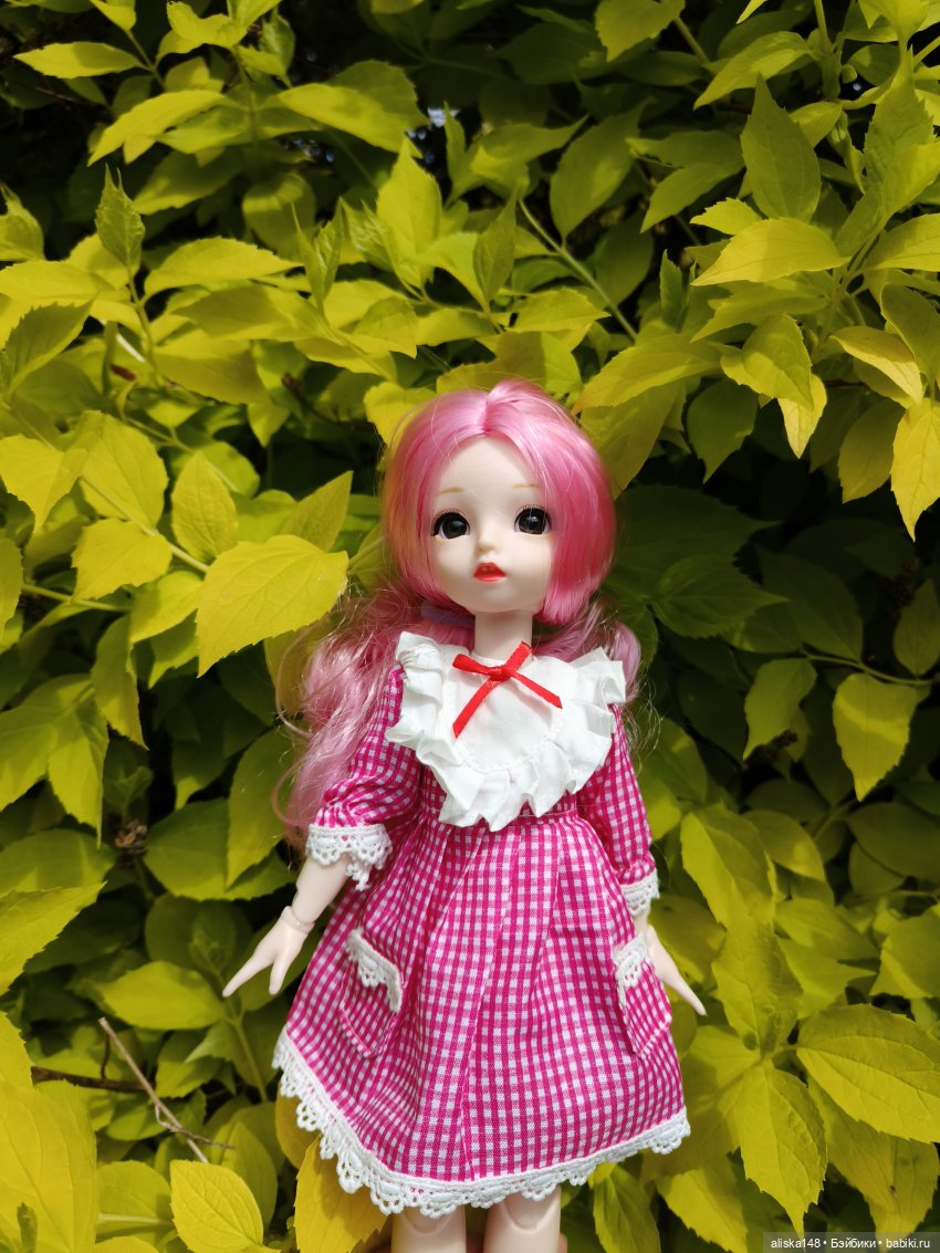 Цветы и куклы. ЛюПин и Алия