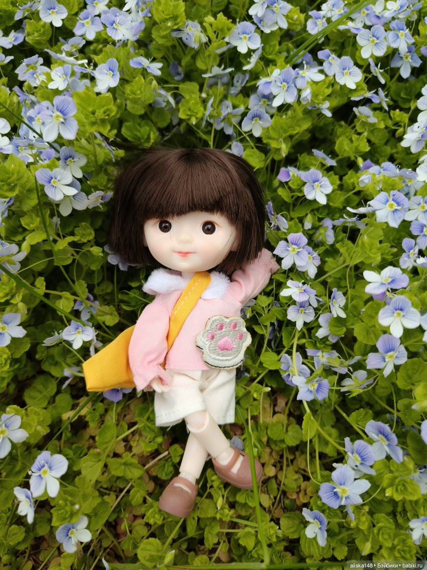 Цветы и куклы. ЛюПин и Алия