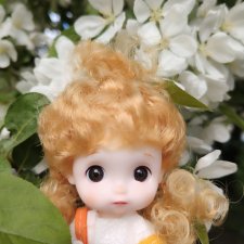 Цветы и куклы. Цыпа.