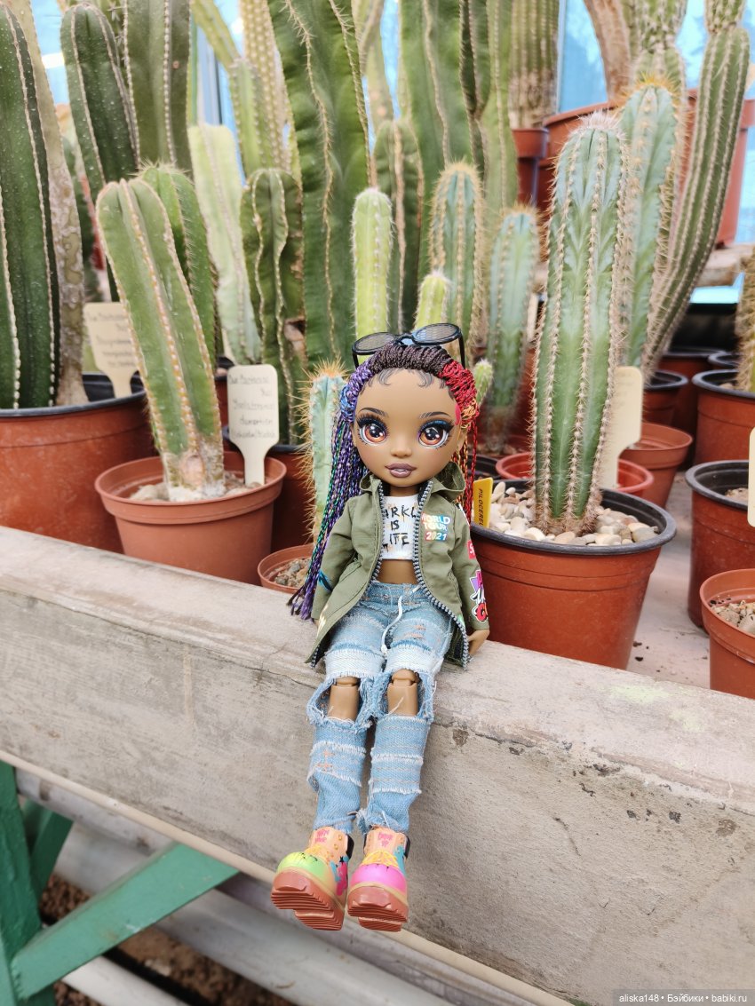 Из зимы в лето. Ванесса и кактусы (фото 8)