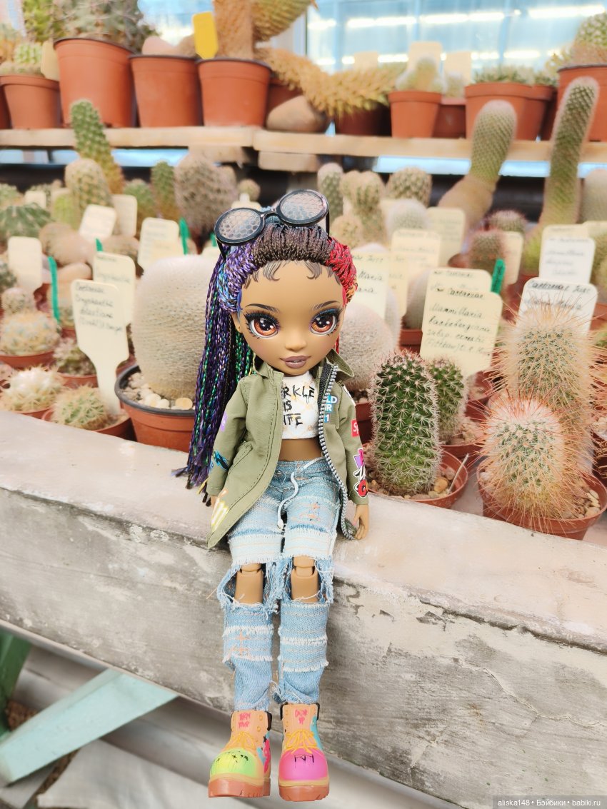 Из зимы в лето. Ванесса и кактусы (фото 6)