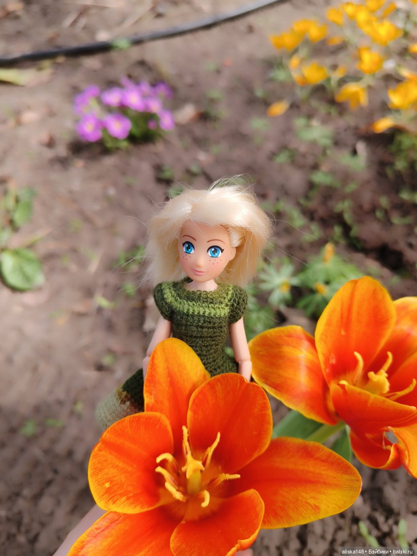 Дюймовочка в ботаническом саду (фото 4)