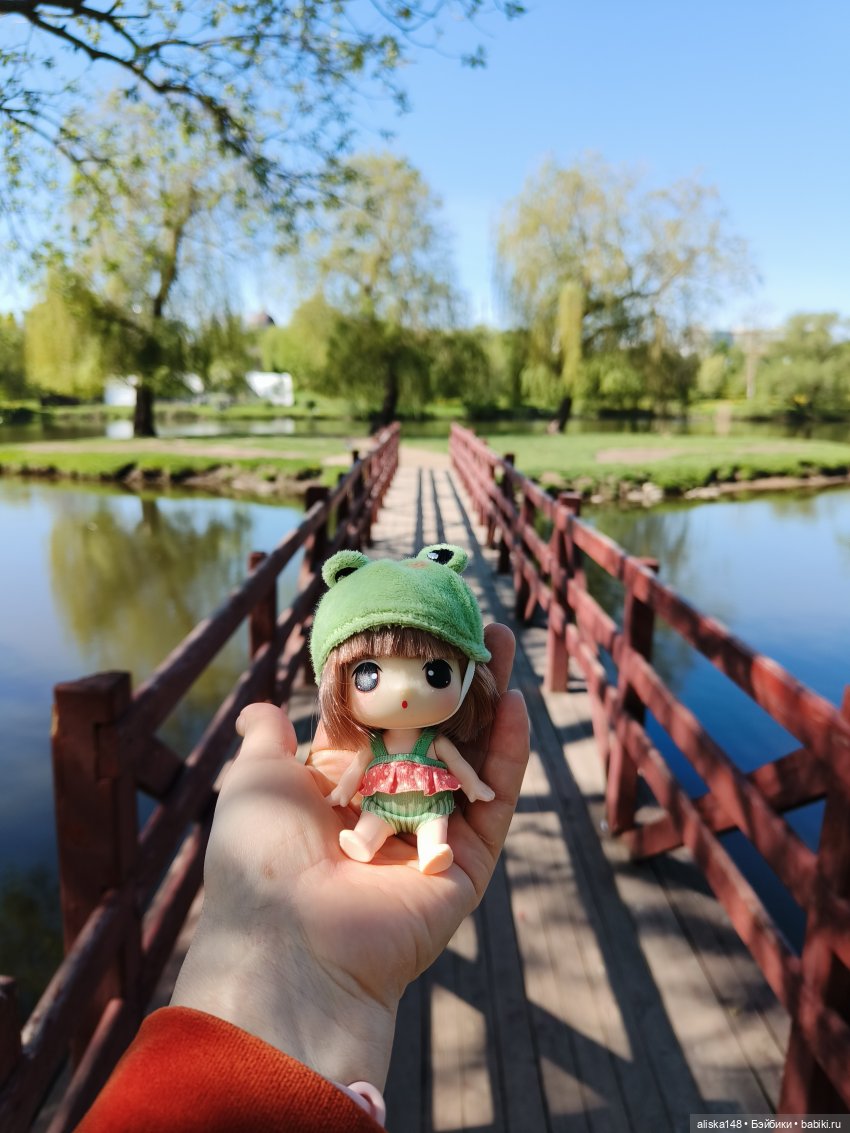 Жабка в Лошицком парке | Бэйбики Жабка в Лошицком парке — Куклы Ddung (Дданг): Корейские пупсы