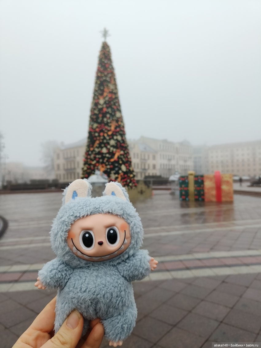 Лабубу и Новый год — Игрушки Labubu (Лабубу) и The Monsters: Pop Mart (фото 7)