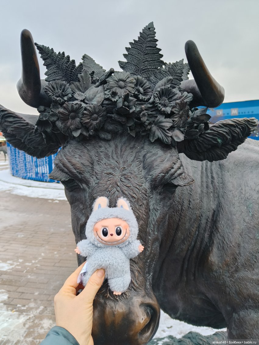 Лабубу и Новый год — Игрушки Labubu (Лабубу) и The Monsters: Pop Mart (фото 3)