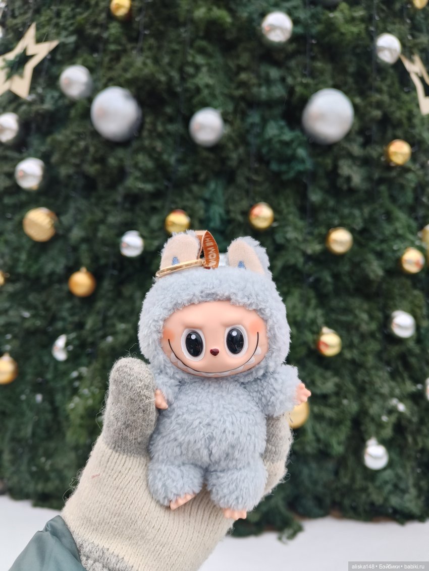 Лабубу и Новый год — Игрушки Labubu (Лабубу) и The Monsters: Pop Mart (фото 2)