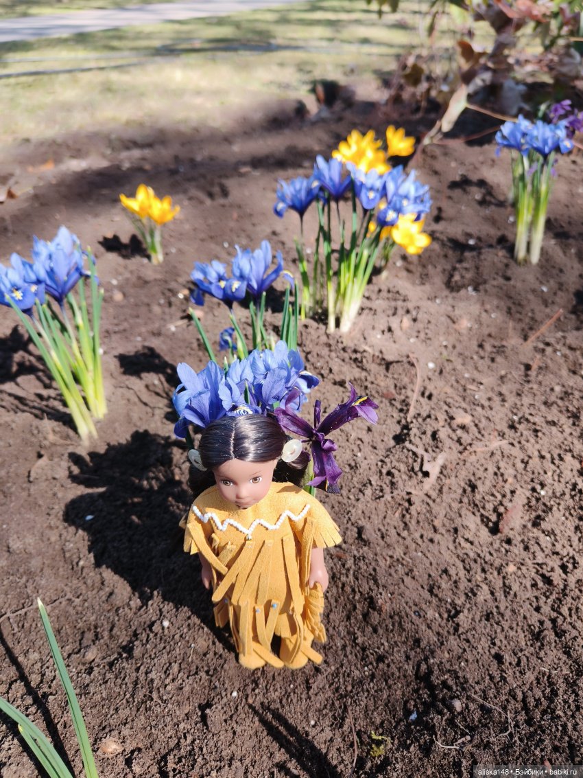 Американская девочка в Минском ботаническом саду (фото 2)