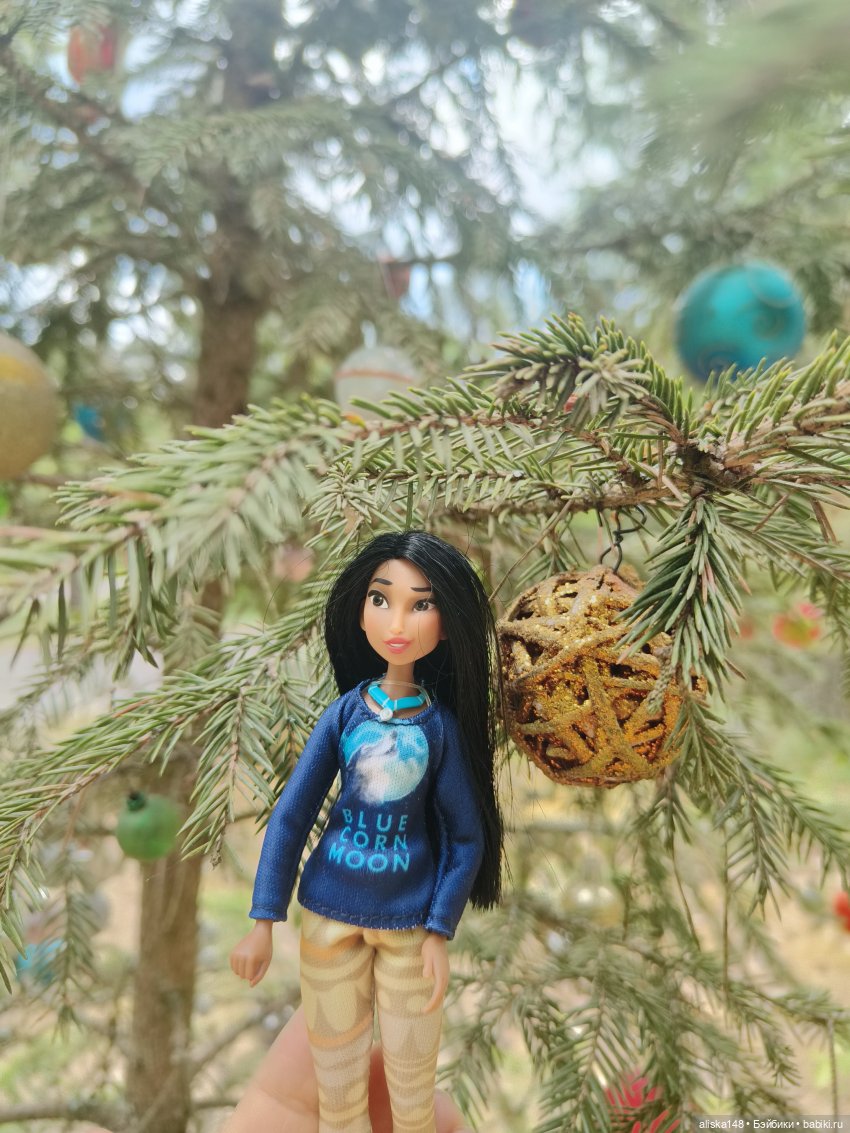 Покахонтес на воле — Куклы Disney Animators и Принцессы Диснея: Disney Store