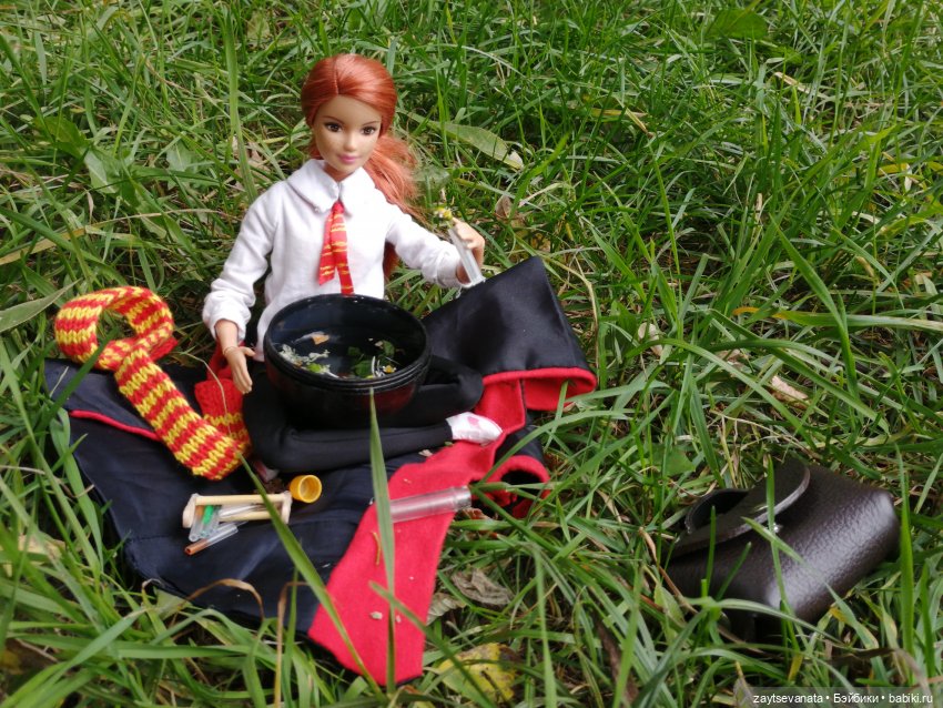 Зельеварение на коленке — Куклы Harry Potter (Гарри Поттер) Mattel: Wizarding World (фото 5)