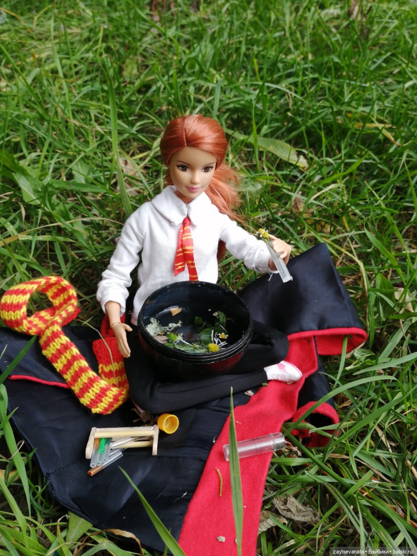 Зельеварение на коленке — Куклы Harry Potter (Гарри Поттер) Mattel: Wizarding World (фото 4)