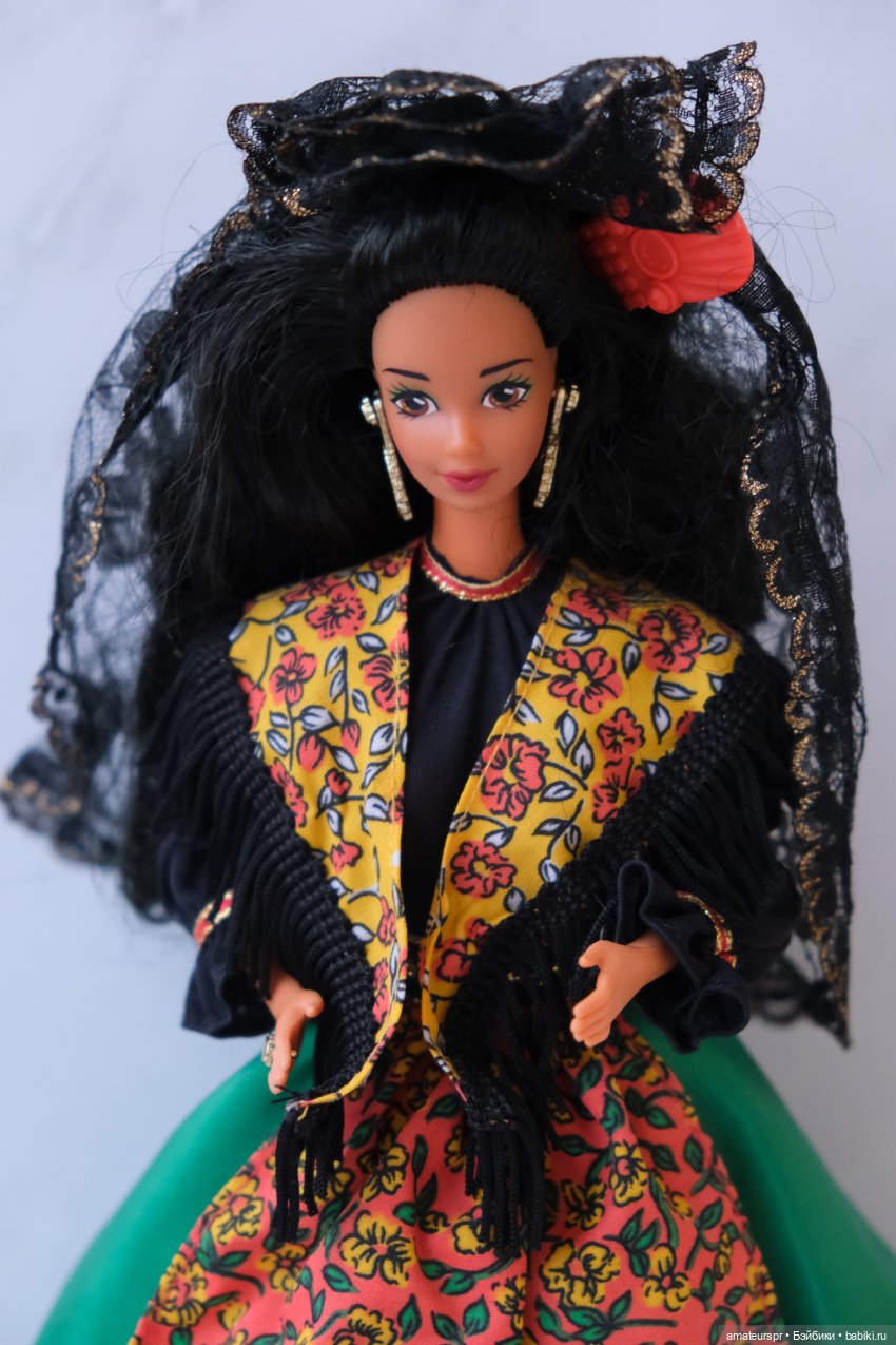 Spanish Barbie (1991). Барби из Испании I Распаковка (фото 7)