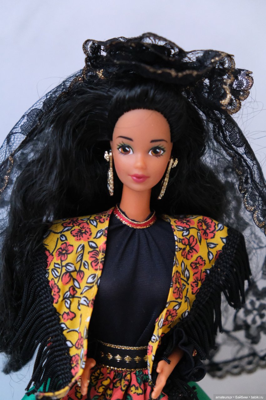 Spanish Barbie (1991). Барби из Испании I Распаковка (фото 8)