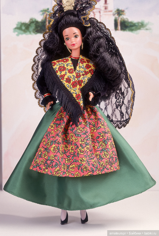 Spanish Barbie (1991). Барби из Испании I Распаковка