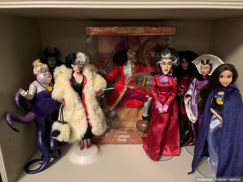 Моя коллекция злодеев Дисней