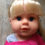 Кукла аналог Baby Born Sister (Yale Baby Sister)