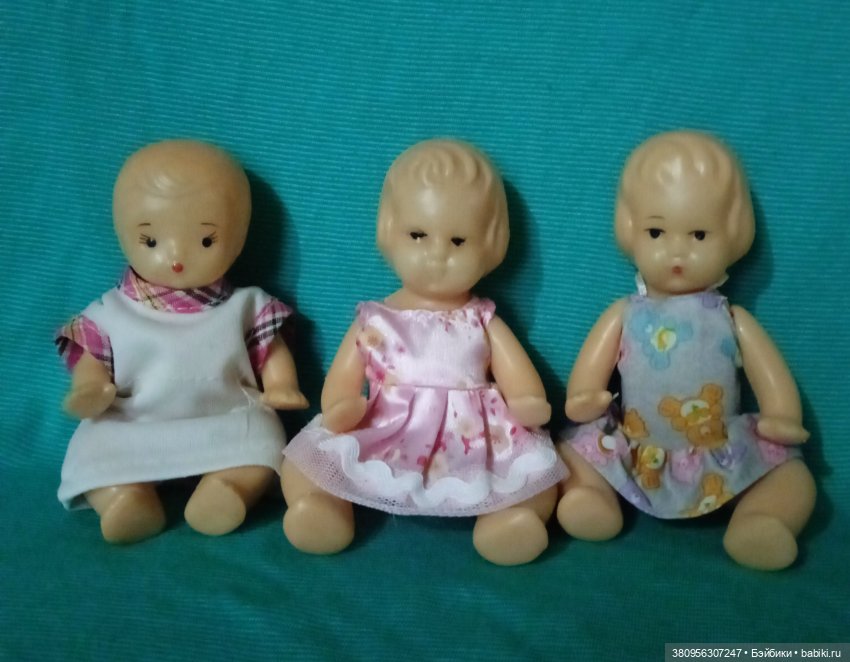 Мои советские пупсики и маленькие куколки