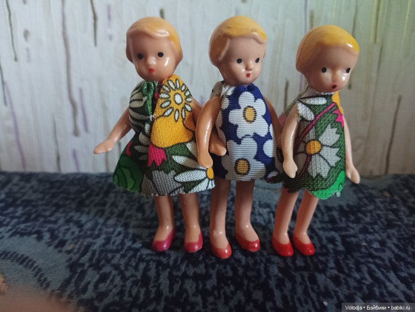 Мои советские пупсики и маленькие куколки
