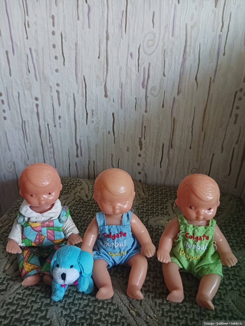 Мои советские пупсики и маленькие куколки