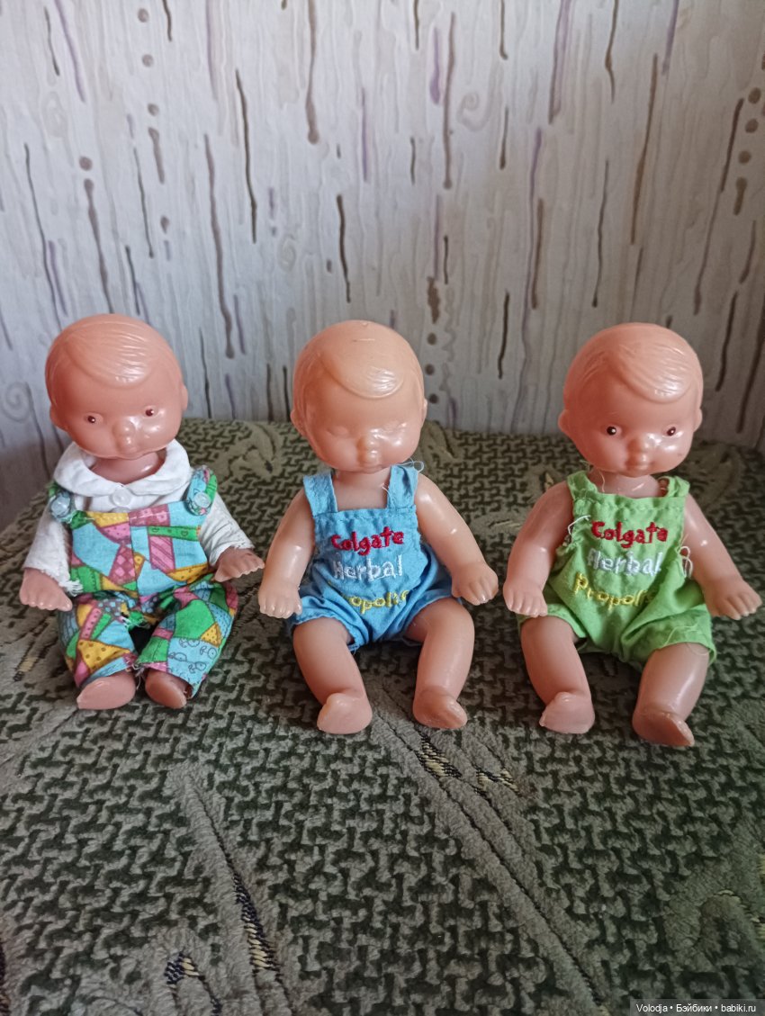 Мои советские пупсики и маленькие куколки