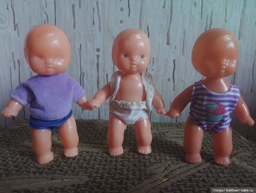 Мои советские пупсики и маленькие куколки