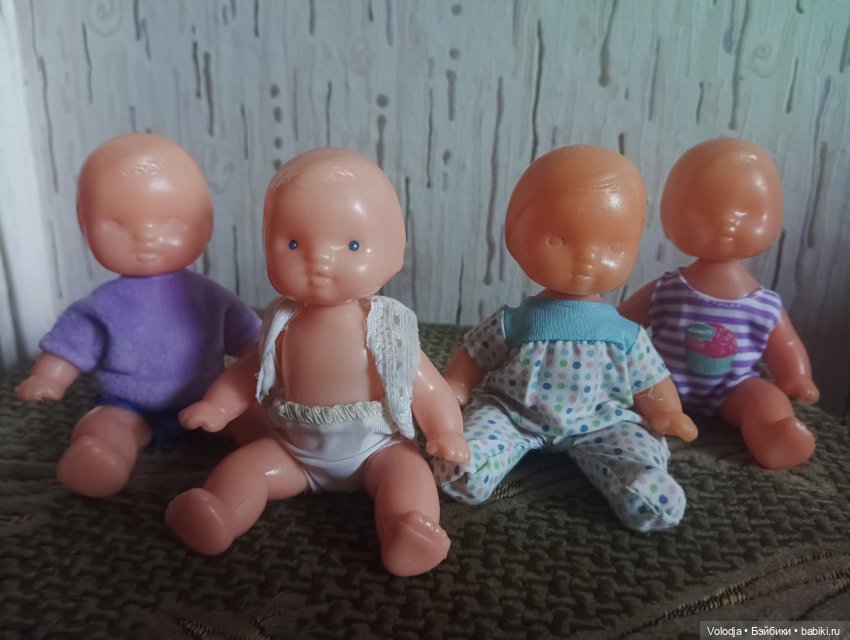 Мои советские пупсики и маленькие куколки
