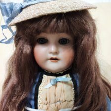 Редкая антикварная куколка  Schoenau & Hoffmeister 1923.