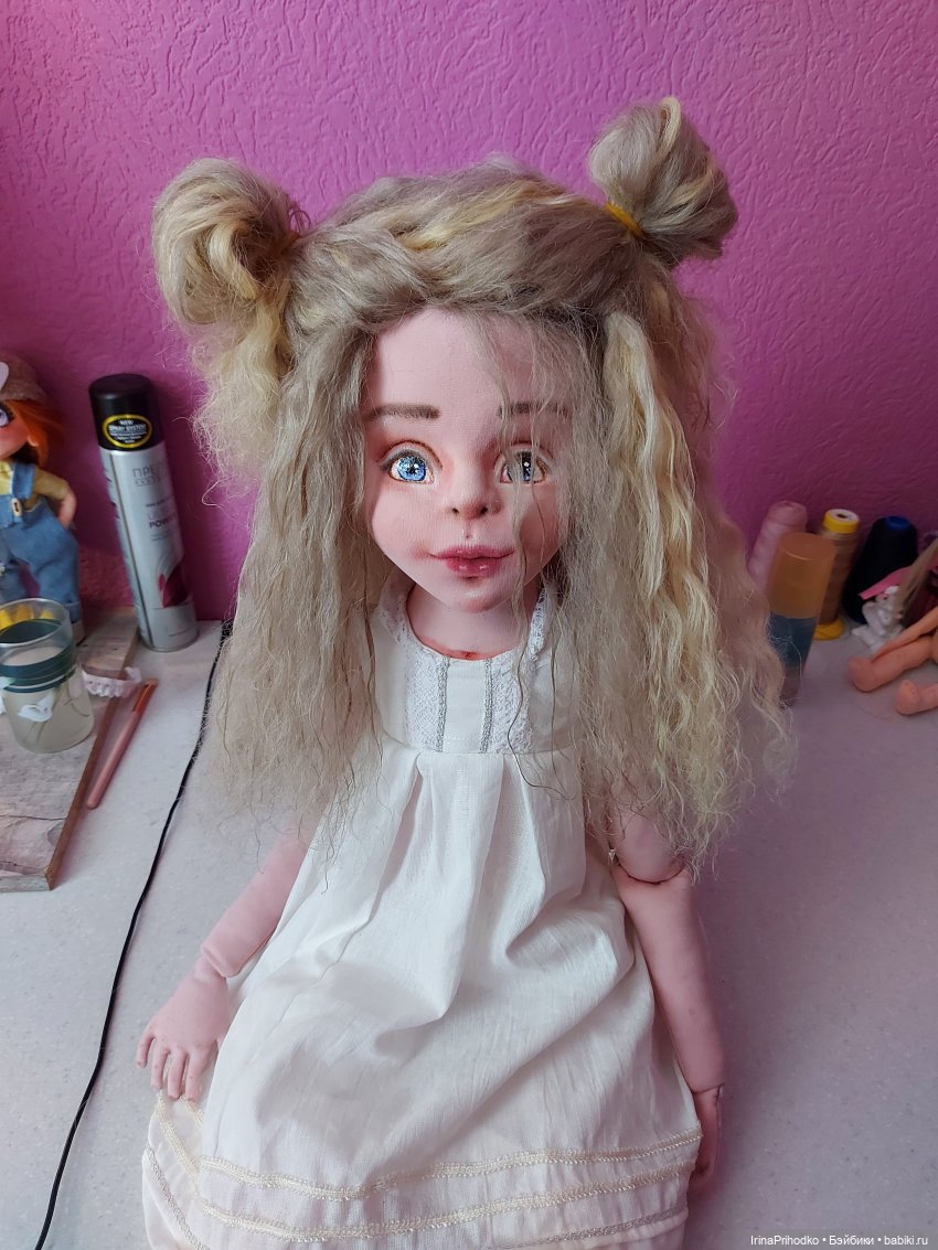 Её имя Анабель | Бэйбики Её имя Анабель — Авторские текстильные куклы: Вальдорфские (фото 3)