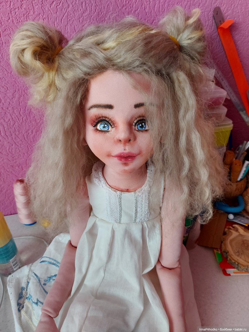 Её имя Анабель | Бэйбики Её имя Анабель — Авторские текстильные куклы: Вальдорфские (фото 4)