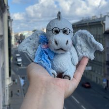 Тедди дракончик Дракоша