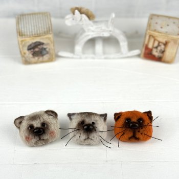 Тедди брошечки