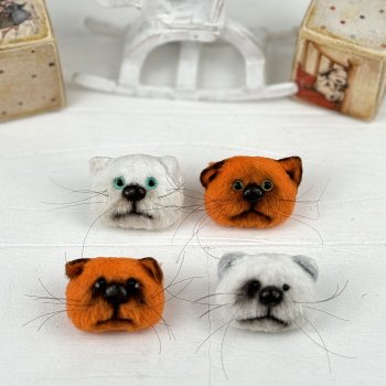 Брошечки котики