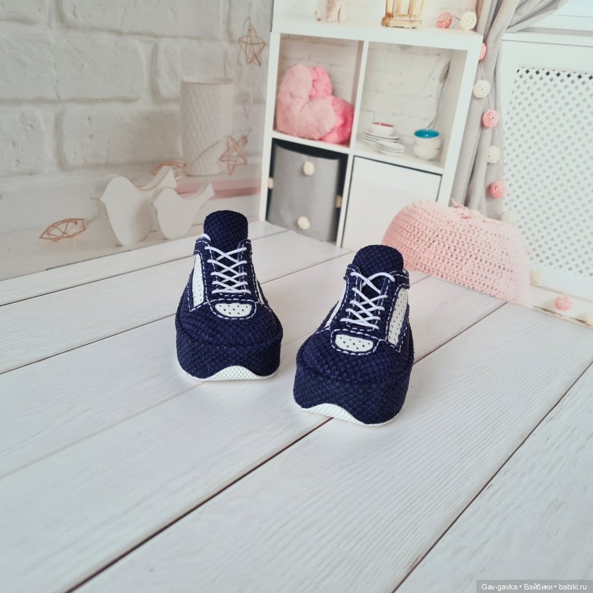 Кроссы для Готц — Одежда и обувь для кукол своими руками: фото (фото 6)