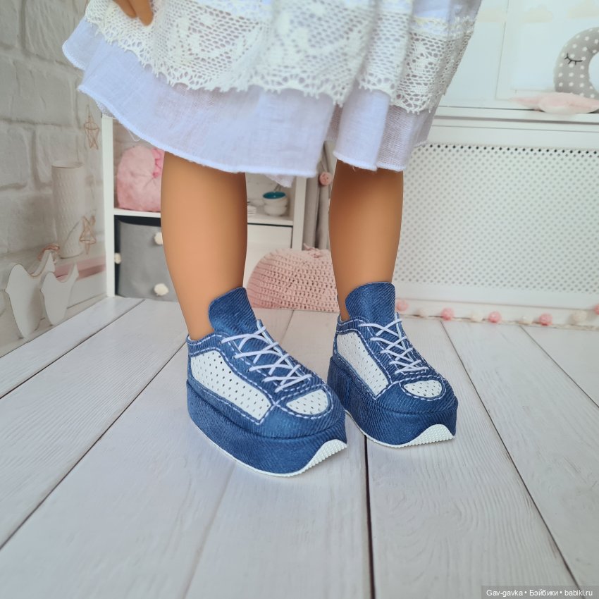 Кроссы для Готц | Бэйбики Кроссы для Готц — Одежда и обувь для кукол своими руками: фото (фото 4)