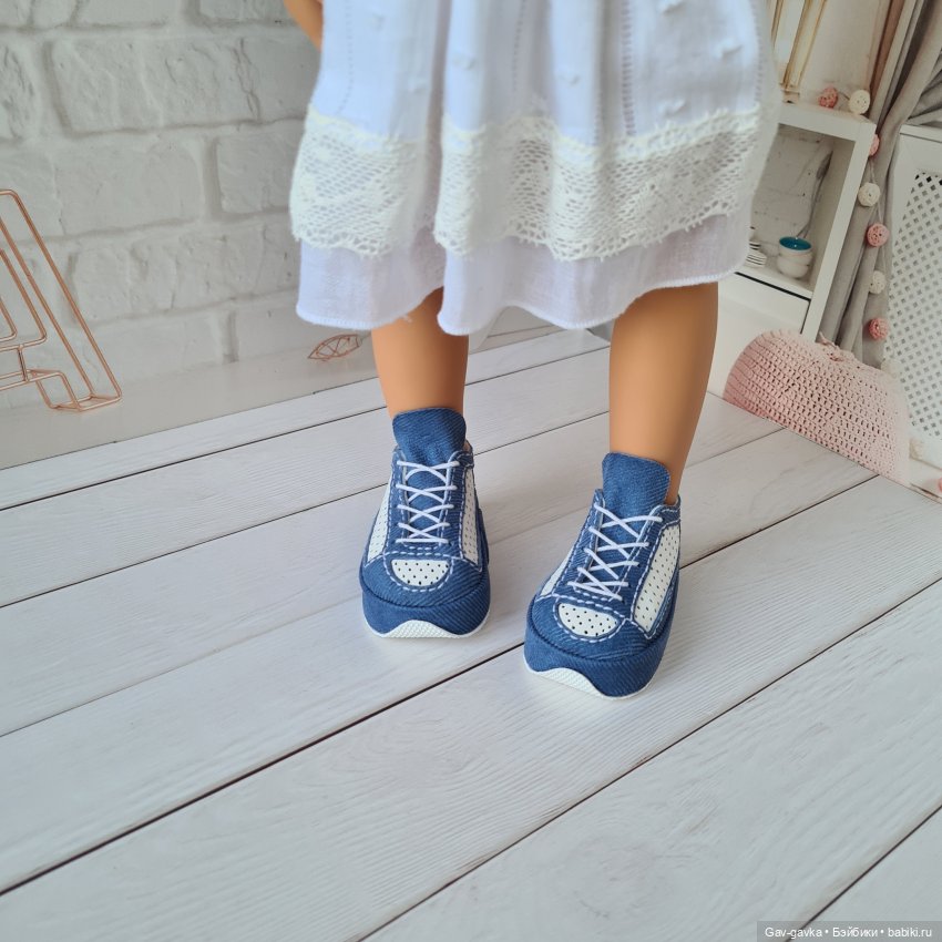 Кроссы для Готц | Бэйбики Кроссы для Готц — Одежда и обувь для кукол своими руками: фото (фото 3)