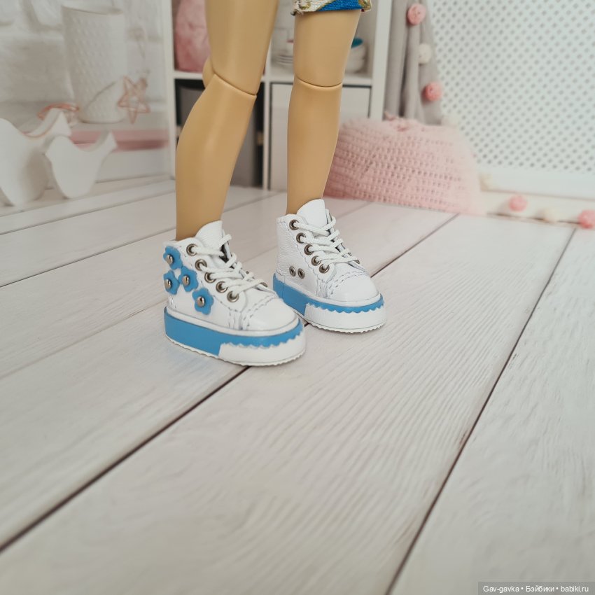 Кеды для Amy doll — Одежда и обувь для кукол своими руками: фото (фото 3)