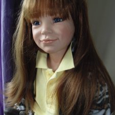 Продам редкую виниловую куклу Хейди от Сюзан Липпл ростом 90см