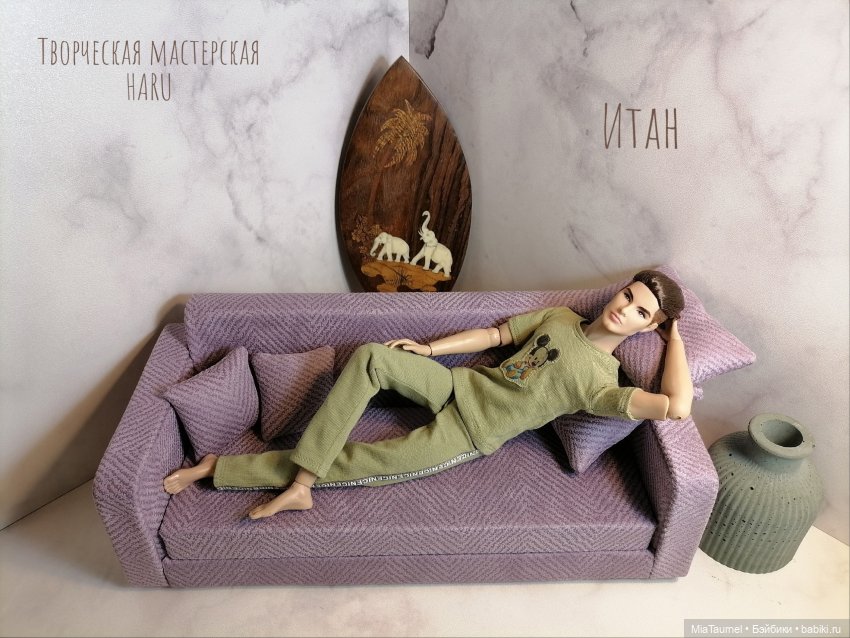 Диван, Итан и новый костюмчик (фото 3)